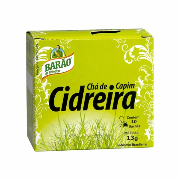 CHÁ DE CAPIM CIDREIRA BARÃO 13G