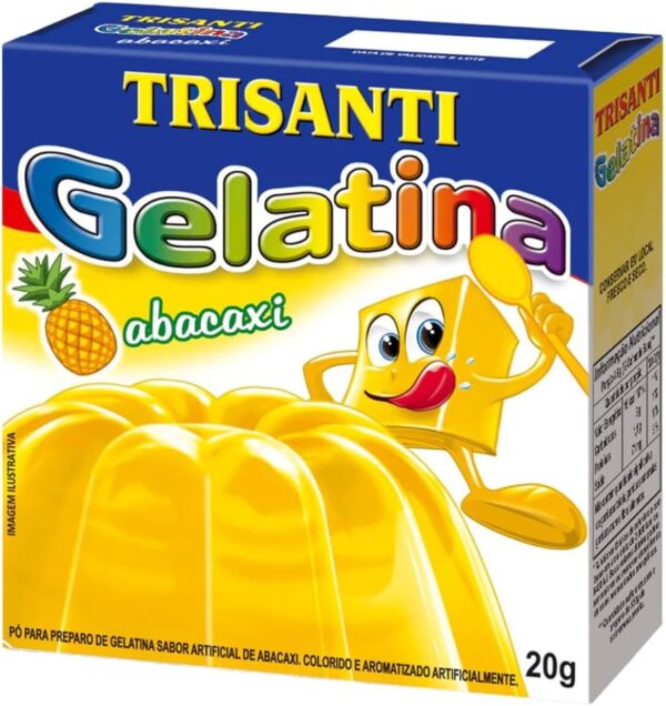 GELATINA ABACAXI TRISANTI 20G