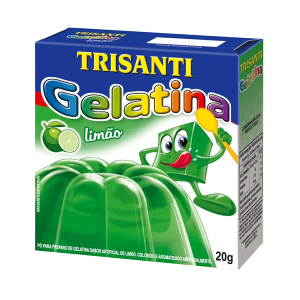 GELATINA LIMÃO TRISANTI 20G