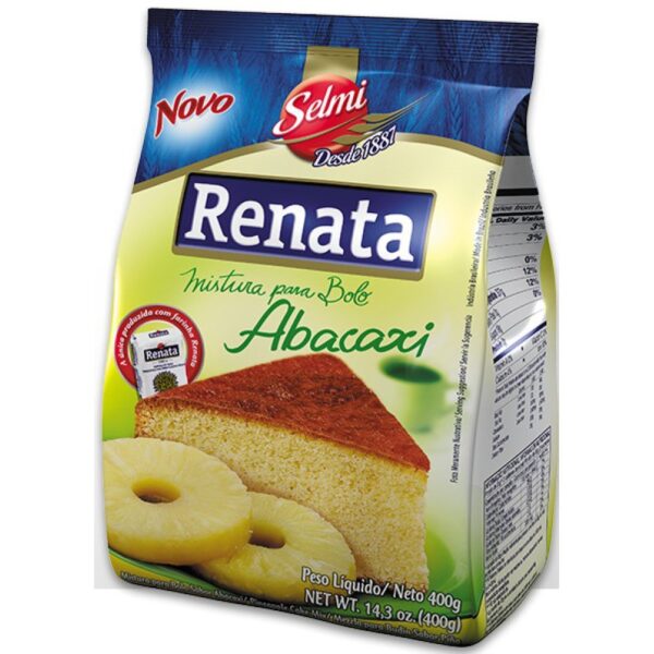 MISTURA PARA BOLO DE ABACAXI RENATA 400G