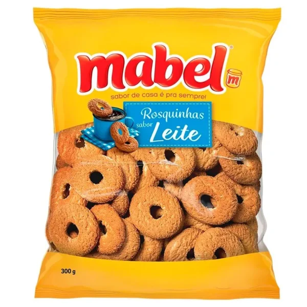 ROSQUINHA SABOR  LEITE MABEL 300G