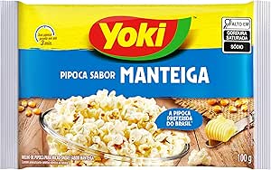 PIPOCA SABOR MANTEIGA - YOKI 100G
