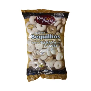 SEQUILHOS SABOR BANANA COM CANELA - VALE DO PRATA 350G
