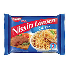 LÁMEN SABOR CARNE - NISSIN 85G