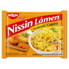 LÁMEN SABOR GALINHA CAIPIRA - NISSIN 85G