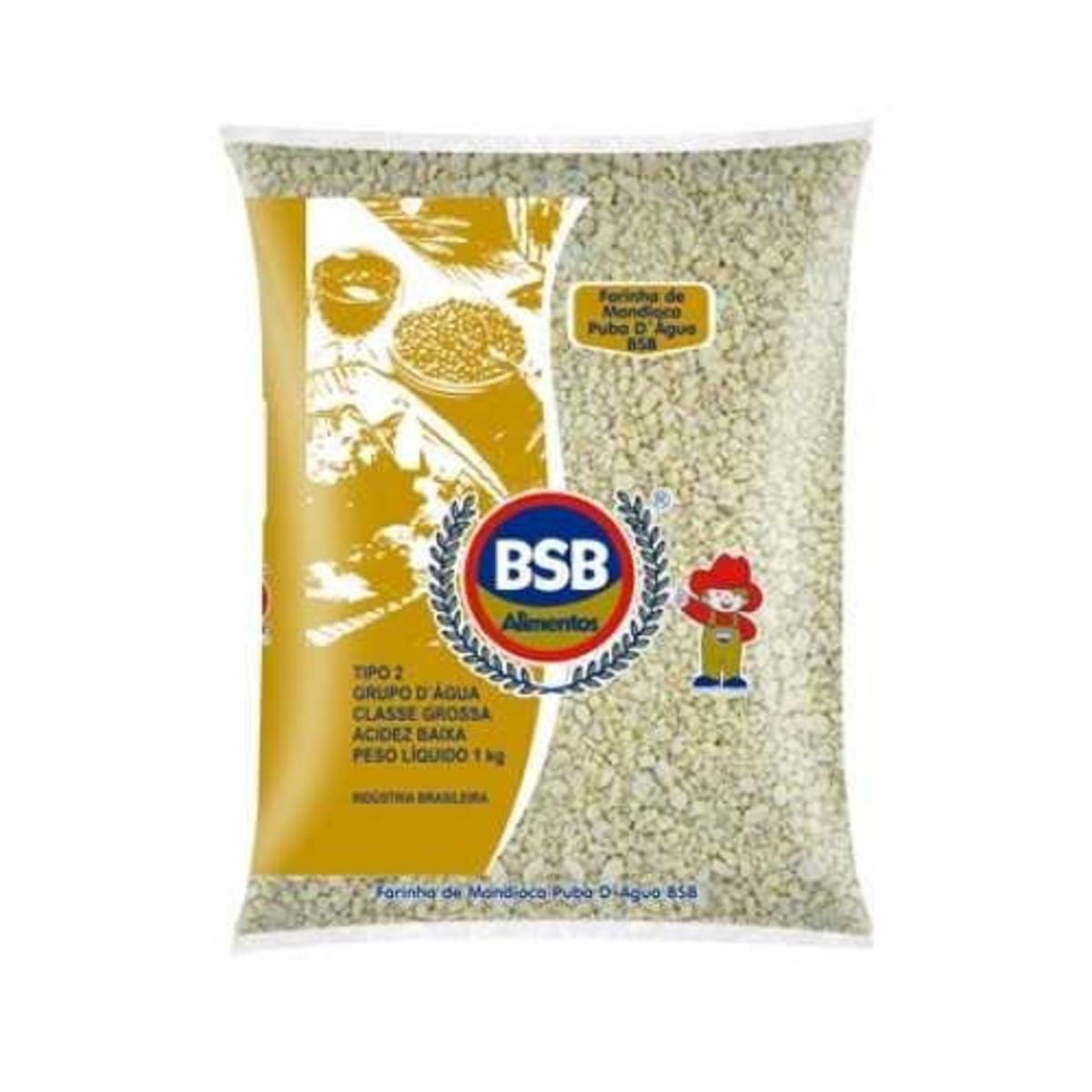 FARINHA DE MANDIOCA PUBA - BSB 1KG